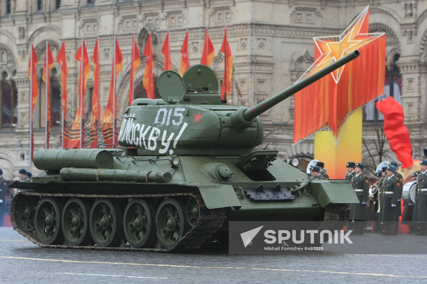 Parade on Red Square