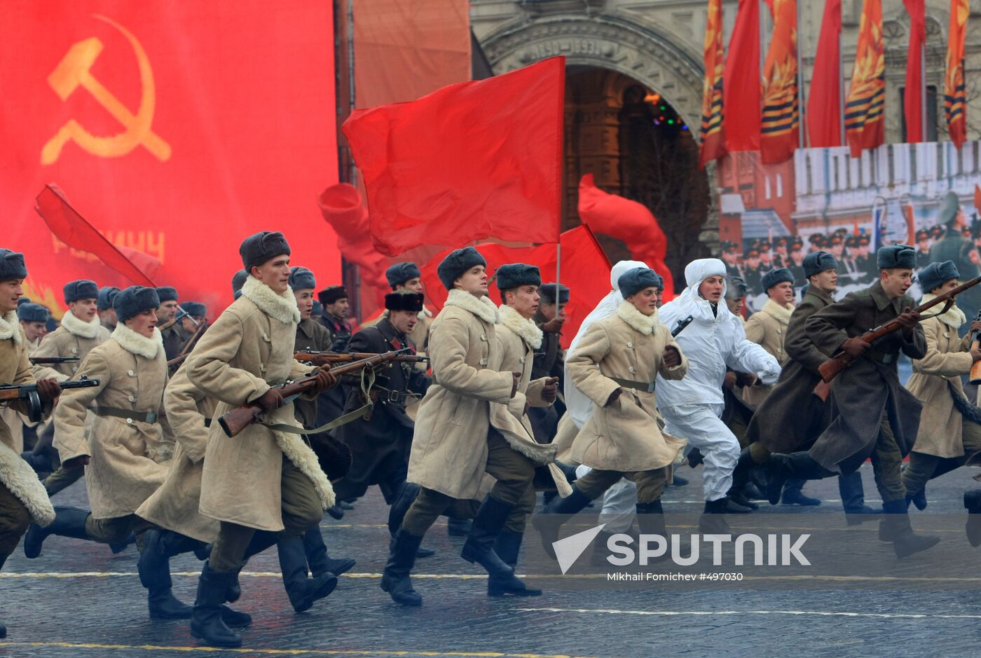 Parade on Red Square