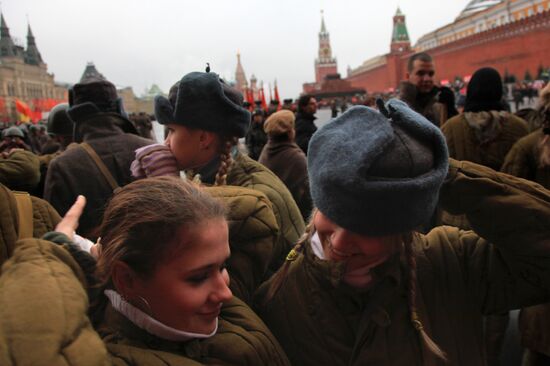 Parade on Red Square