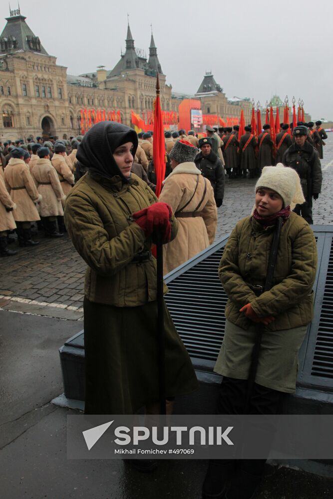Parade on Red Square