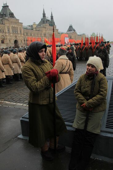 Parade on Red Square