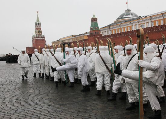 Parade on Red Square