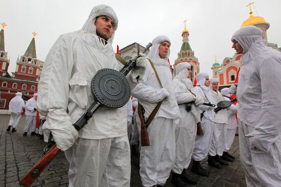Parade on Red Square