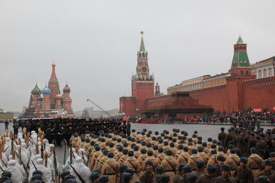 Parade on Red Square