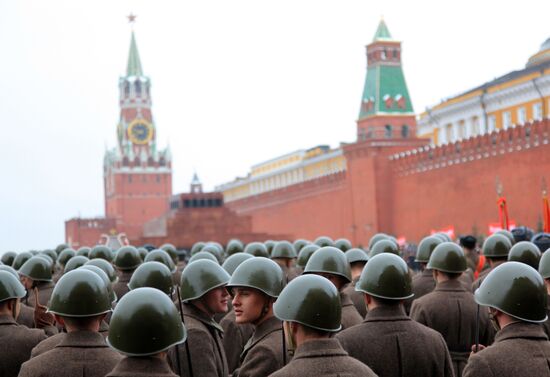 Parade on Red Square