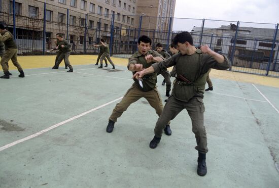 Training to disarm enemy