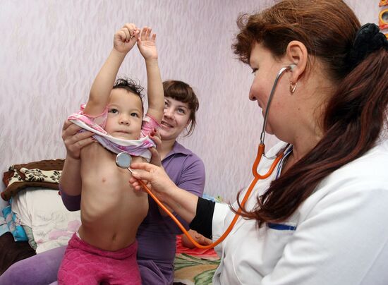 House call doctor's visit