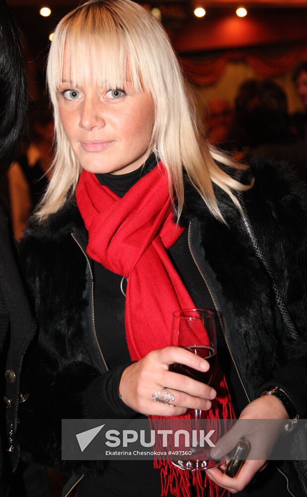 Actress Olga Sidorova