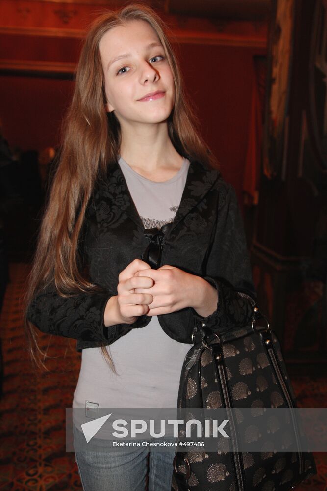 Actress Liza Arzamasova