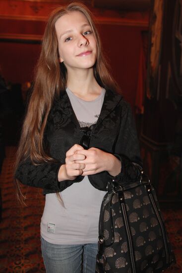 Actress Liza Arzamasova