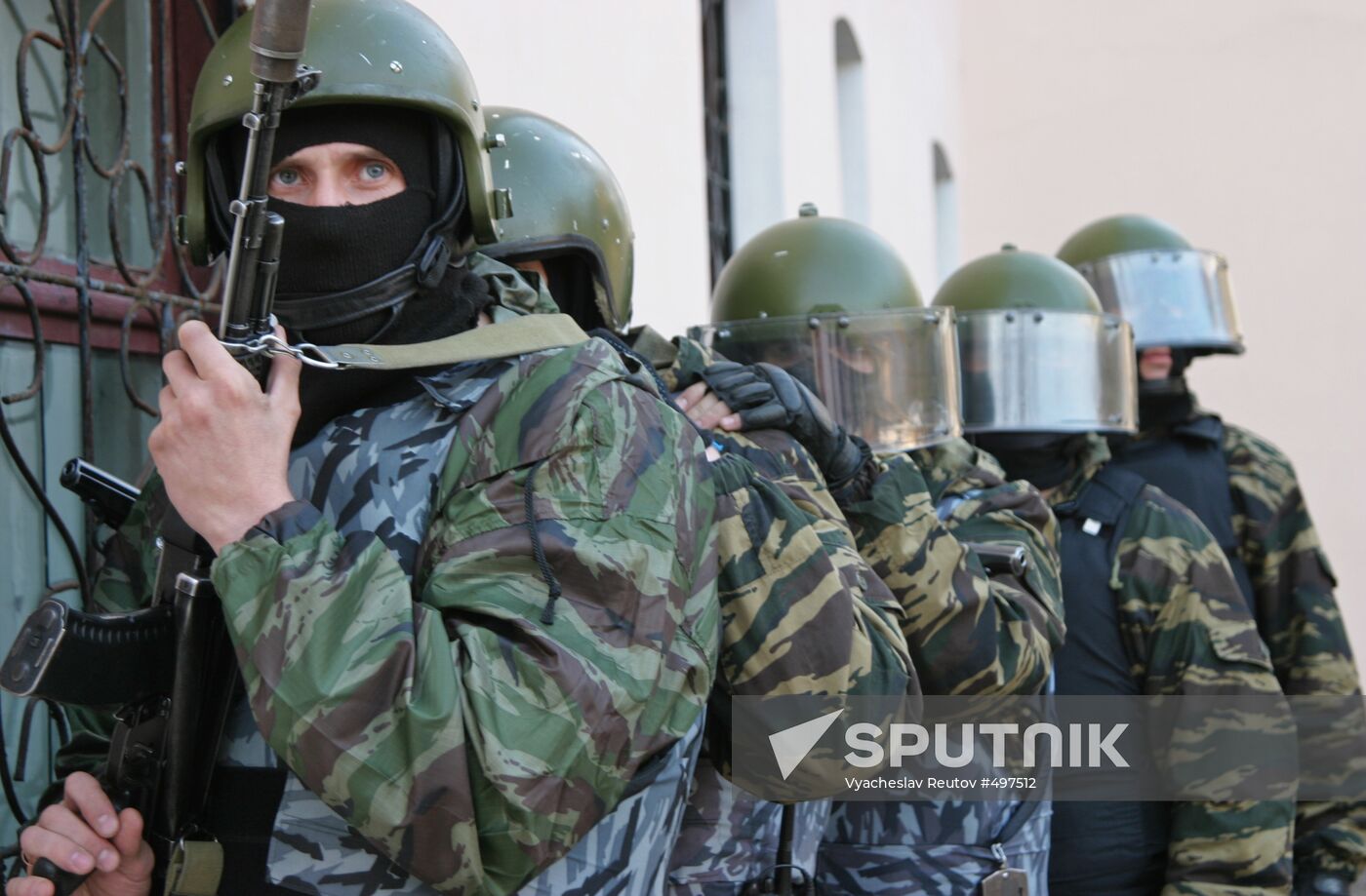 SWAT ecercise in Khabarovsk
