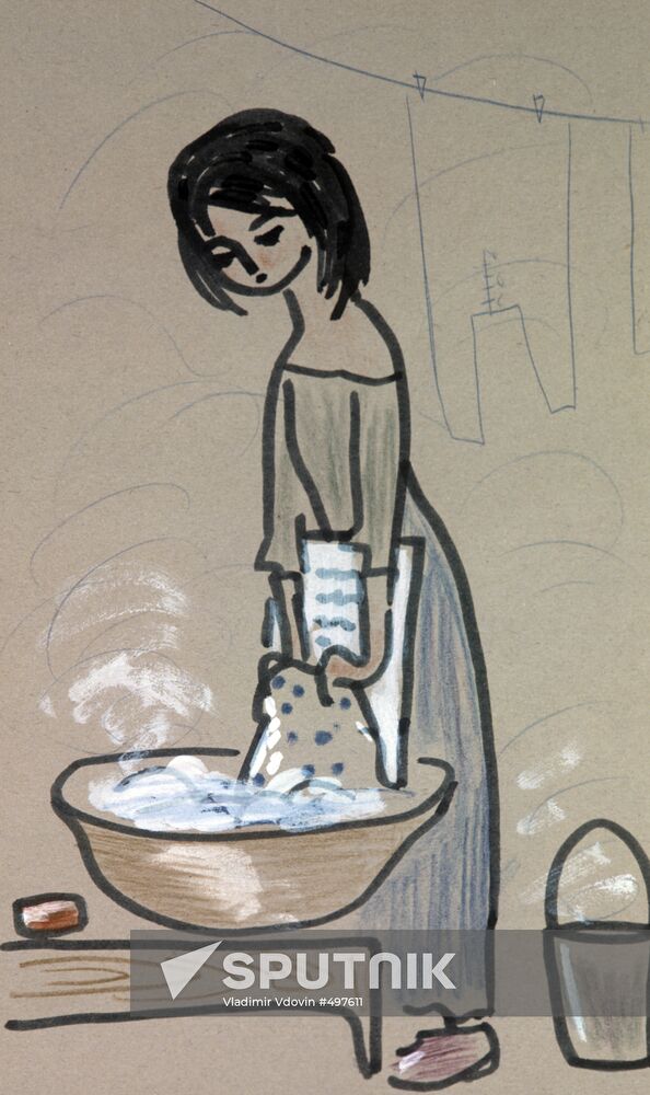 Painting of "Cosette"