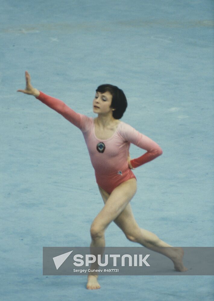 Gymnast Maria Filatova