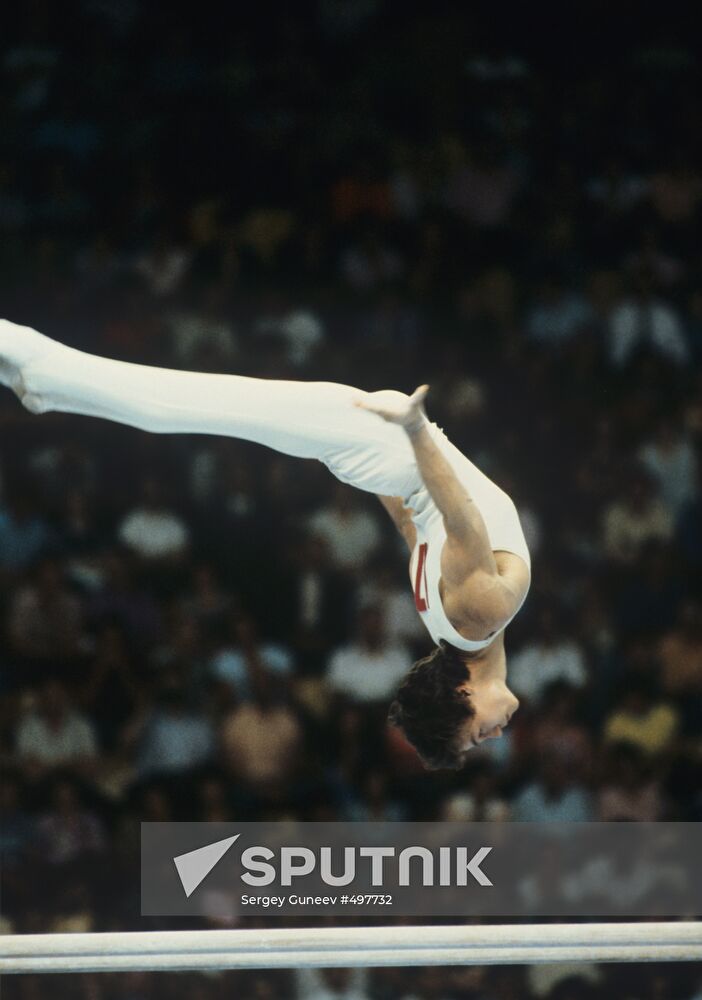 Gymnast Alexander Tkachev