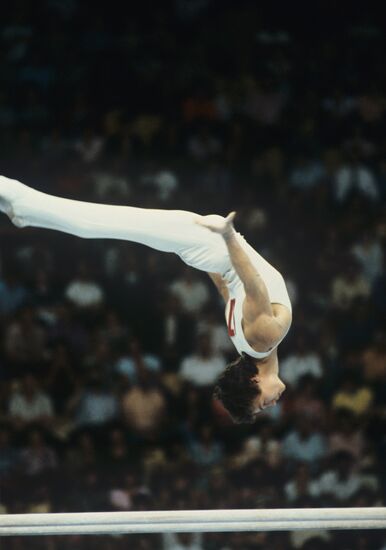 Gymnast Alexander Tkachev
