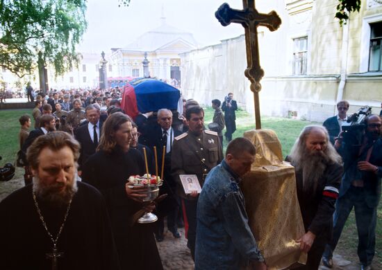 Burial of Grand Duke Vladimir Romanov