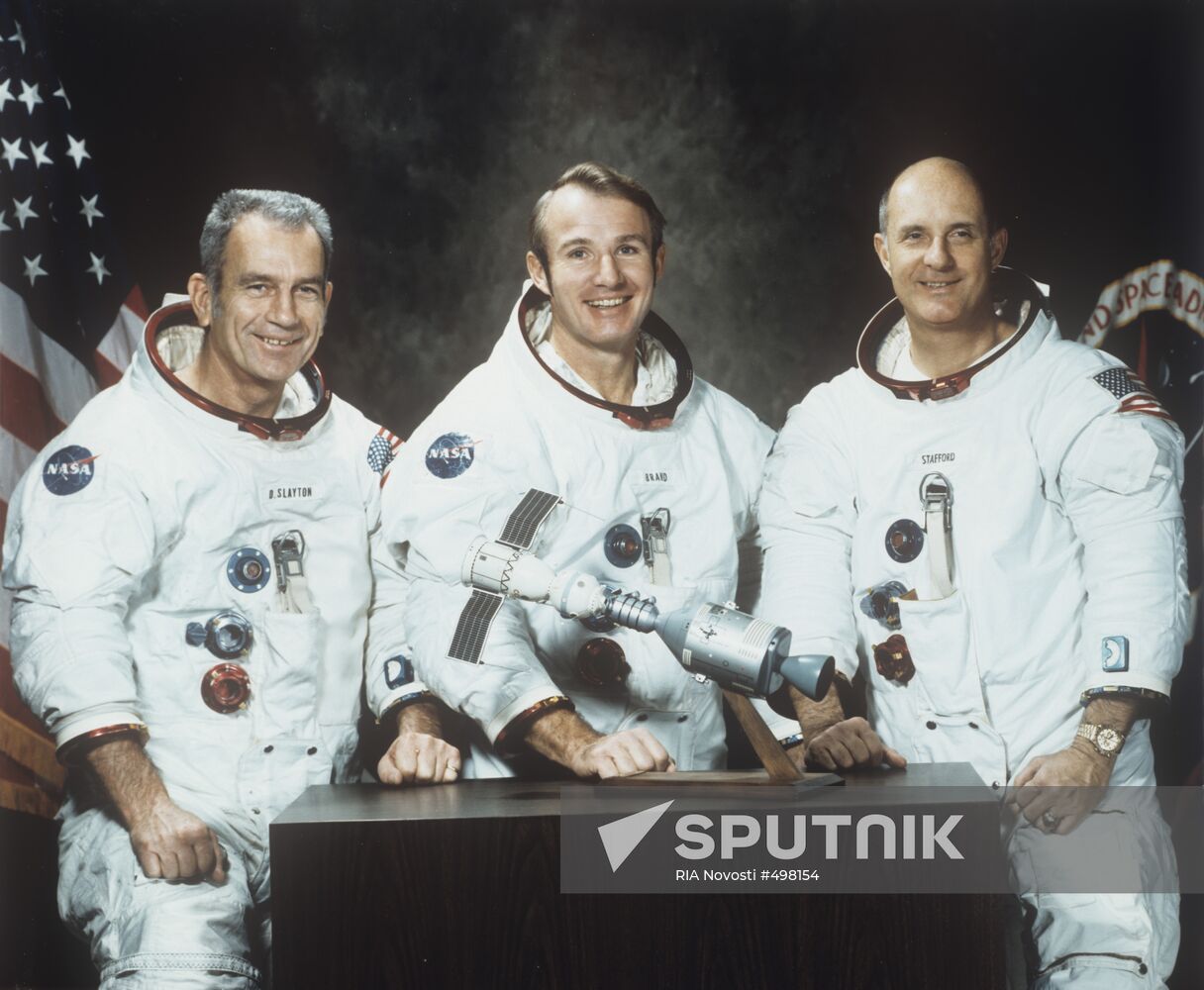Donald Slayton, Vance Brand, Thomas Stafford