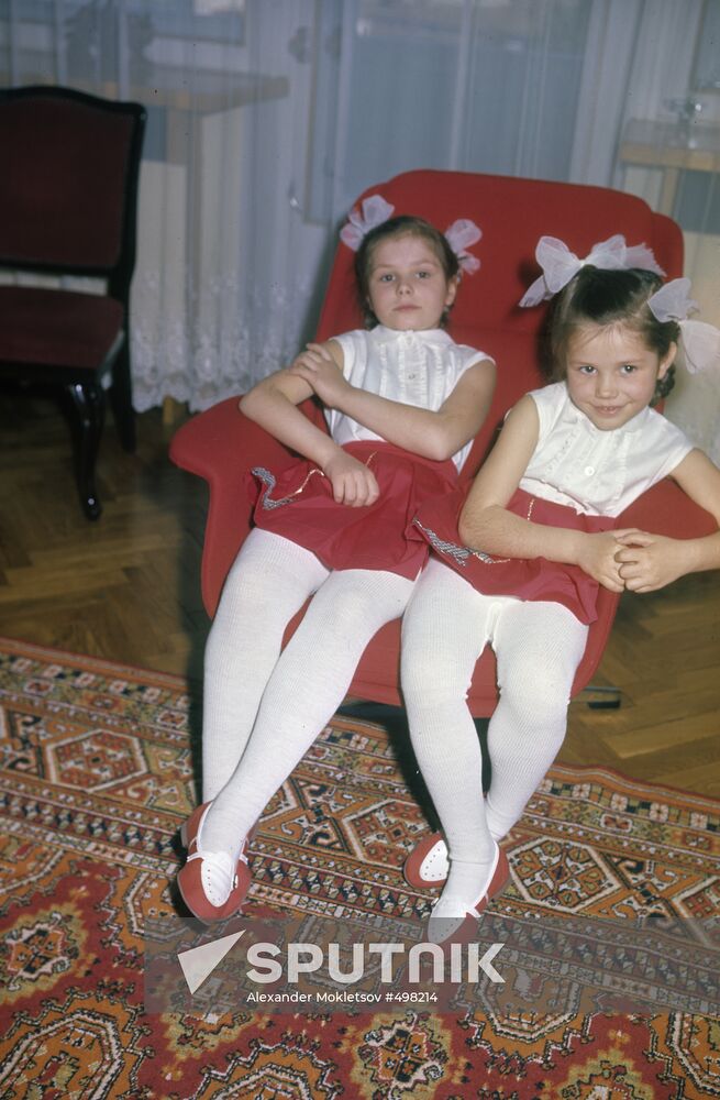 Cosmonaut Yuri Gagarin's children