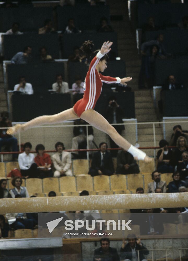 Gymnast Natalia Shaposhnikova