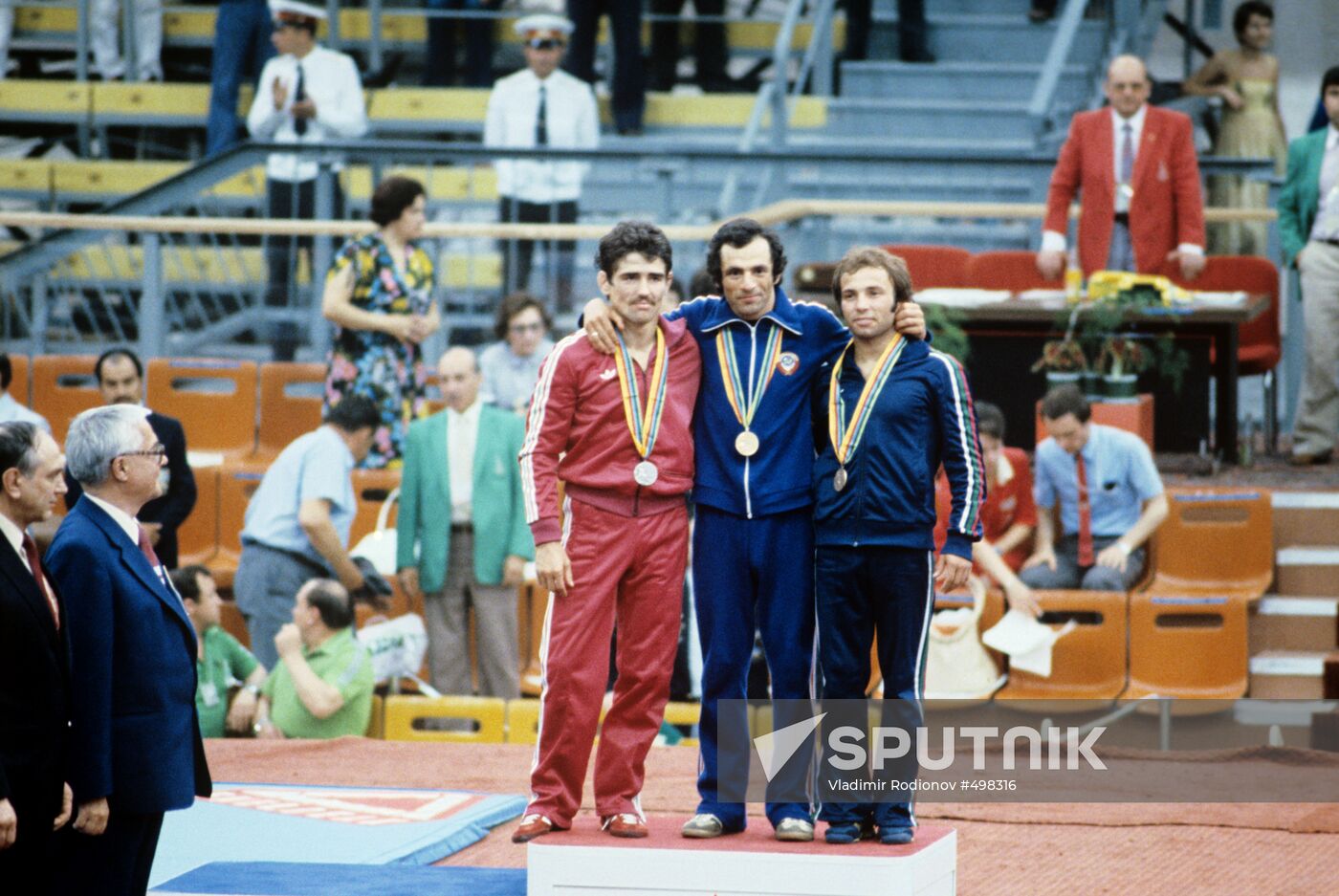 Vakhtang Blagidze, Lajos Rácz, Mladen Mladenov