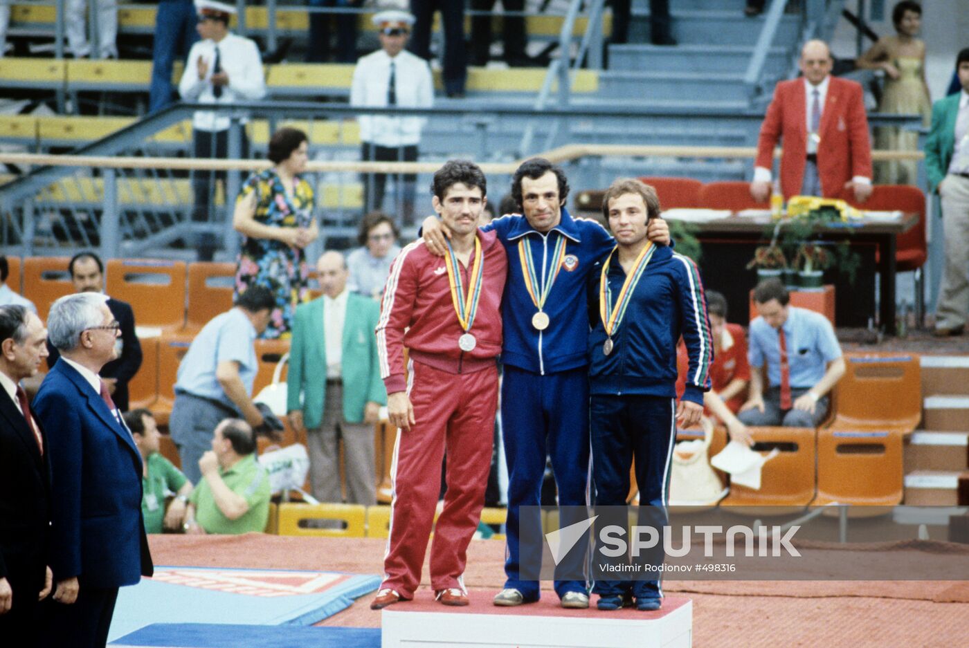 Vakhtang Blagidze, Lajos Rácz, Mladen Mladenov