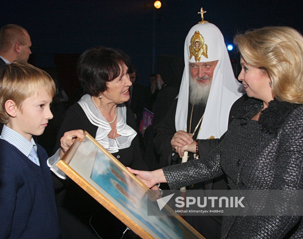 Svetlana Medvedeva at closing of Radiant Angel film festival