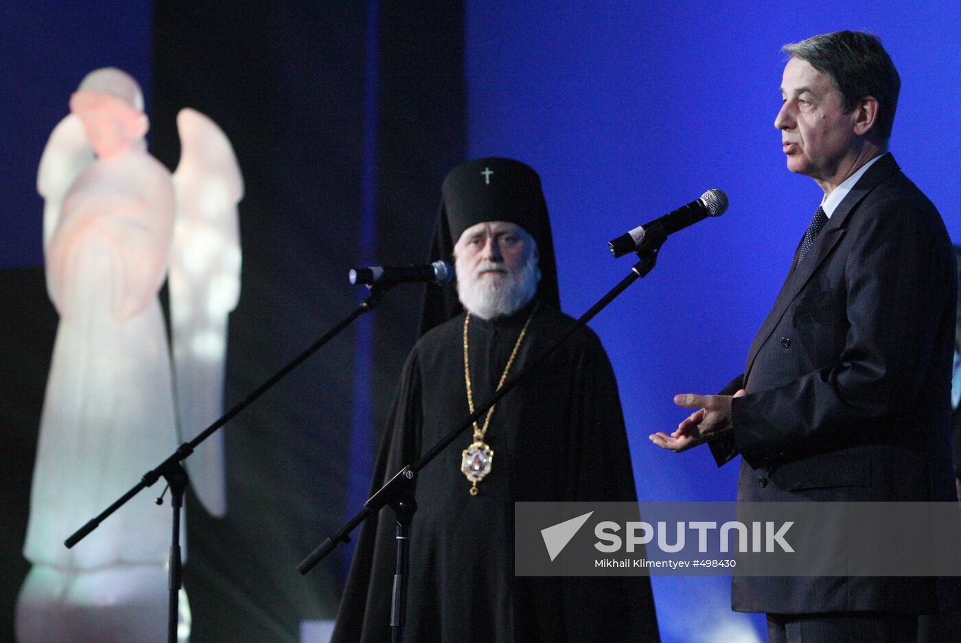 Culture Minister Avdeyev, Archbishop of Vereisk Yevgeny