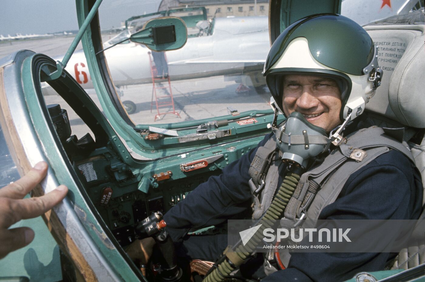 Soviet pilot-cosmonaut Anatoly Filipchenko