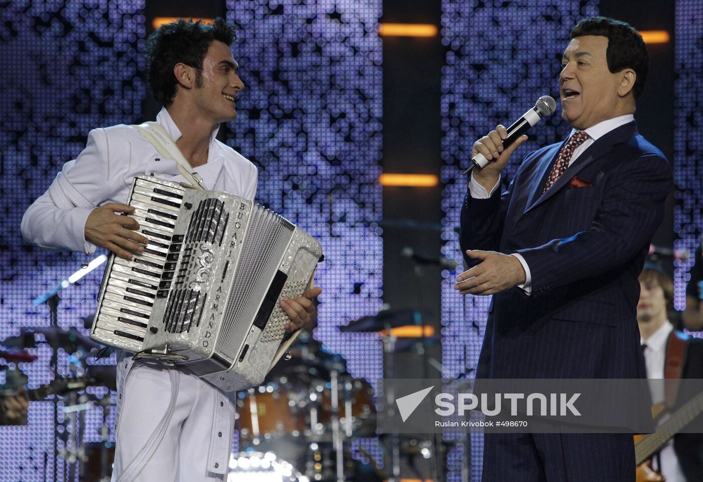Concert of accordion player Pyotr Dranga