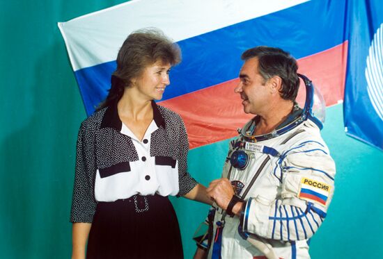 Yelena Kondakova and Alexandre Viktorenko