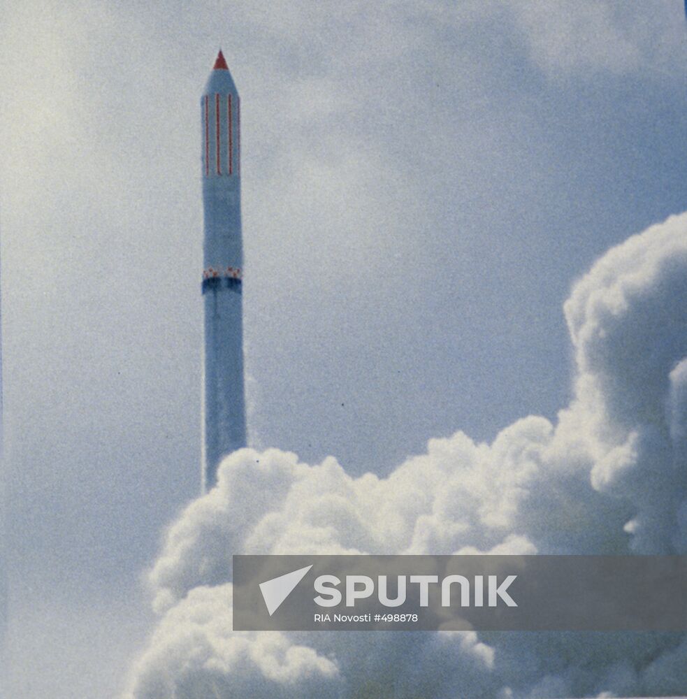 Zenit-3 rocket blastoff