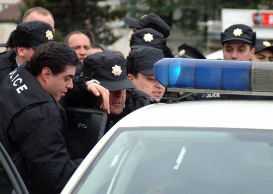 Prison revolt in Tbilisi