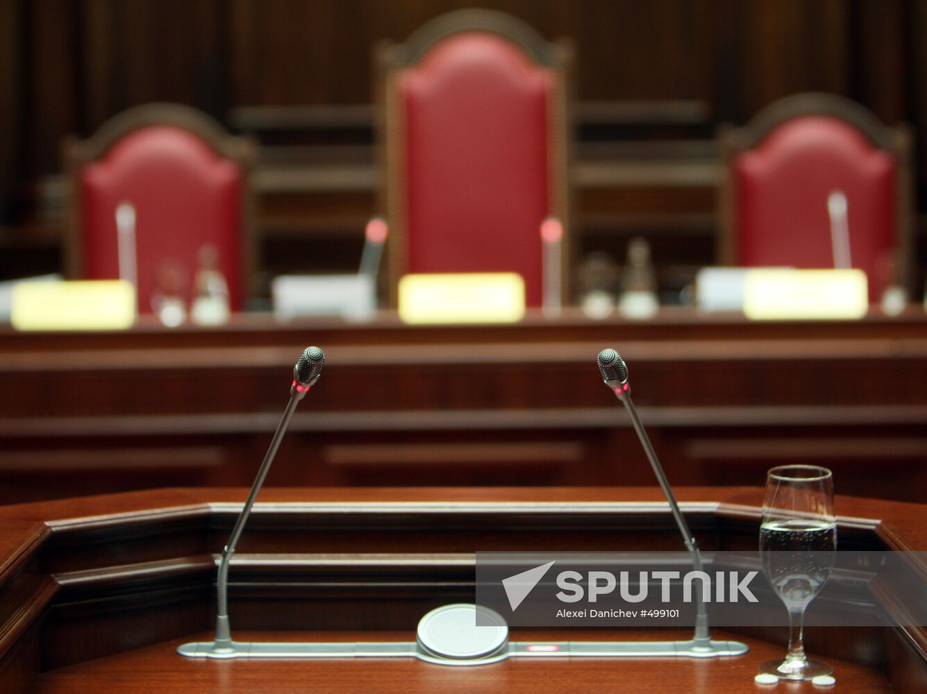 Russia's Constitutional Court's sitting