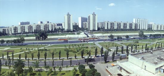 New buildings in Kiev