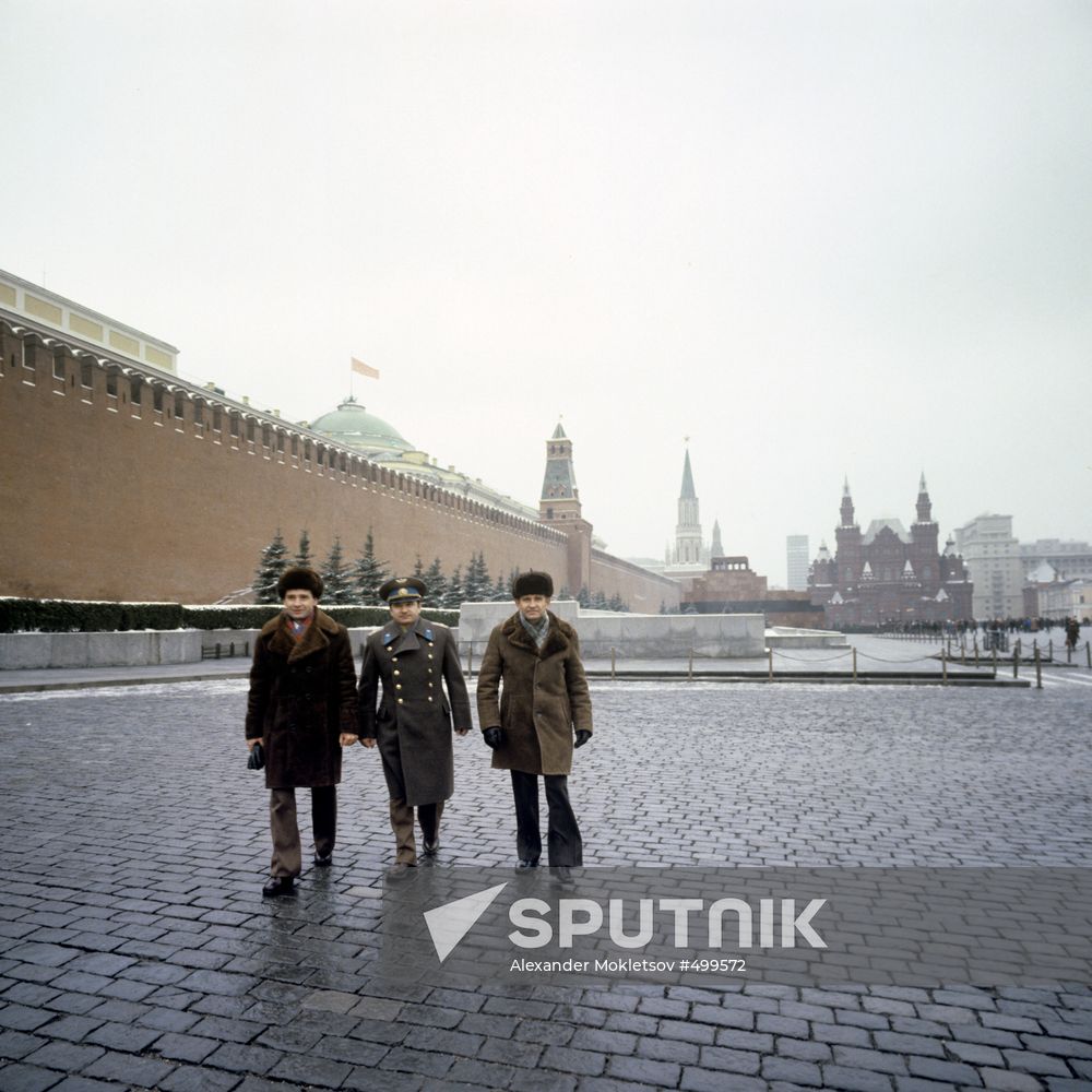 Gennadi Strekalov, Leonid Kizim and Oleg Makarov