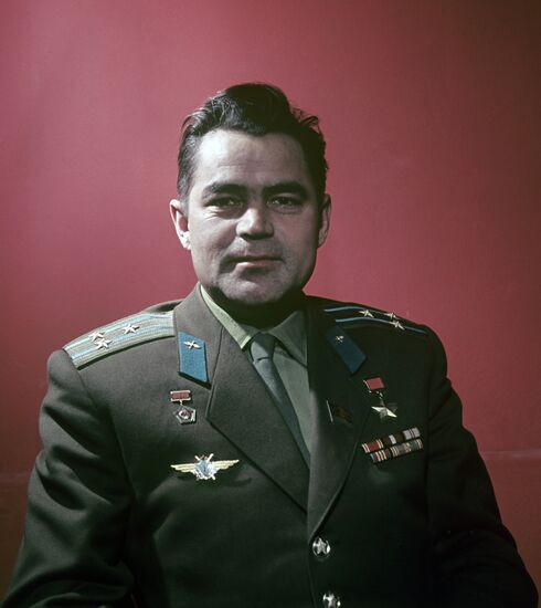 Hero of the Soviet Union Andrian Nikolayev