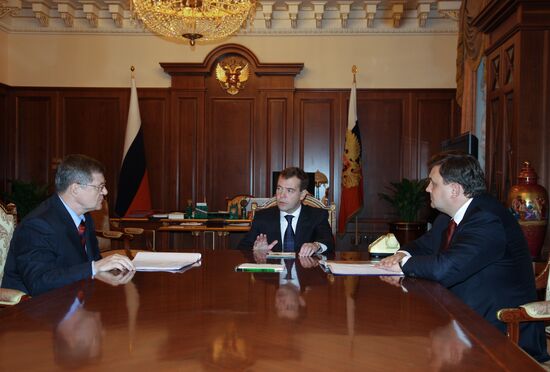 Dmitry Medvedev's meetings on November 10, 2009