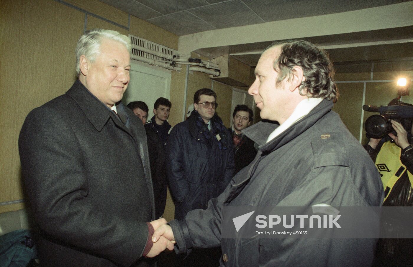 YELTSIN CONGRATULATIONS ROMANTSEV