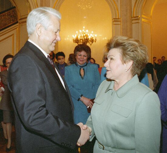 BORIS NAINA YELTSIN WOMEN'S DAY