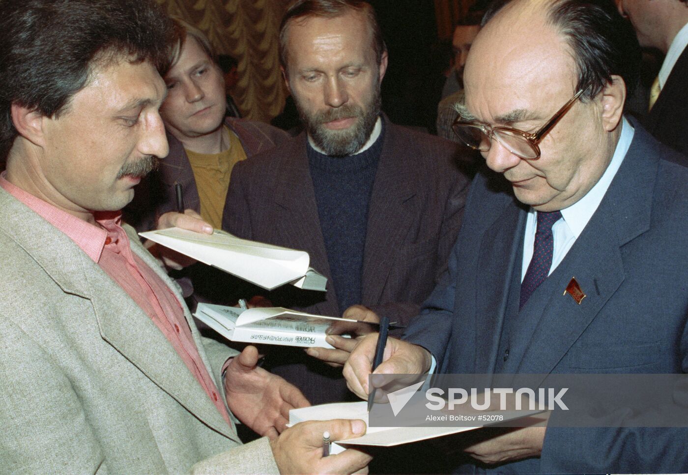 YAKOVLEV BOOK PRESENTATION AUTOGRAPHS