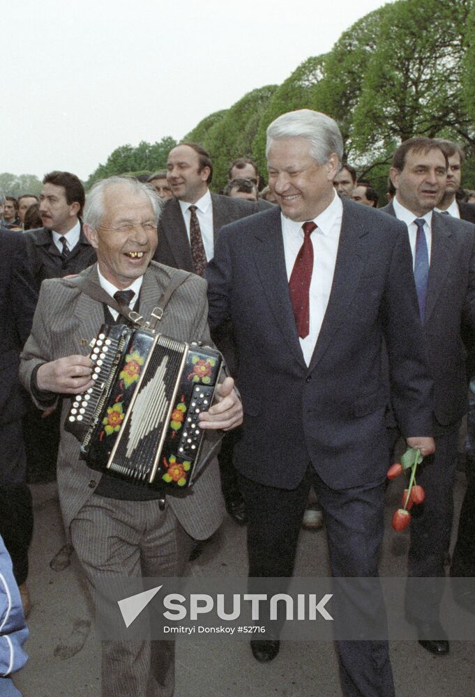 YELTSIN WWII VETERANS