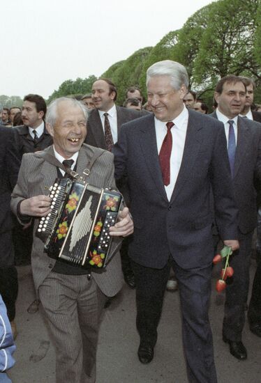 YELTSIN WWII VETERANS