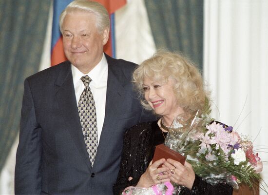 YELTSIN PRESIDENT NEMOLYAYEVA