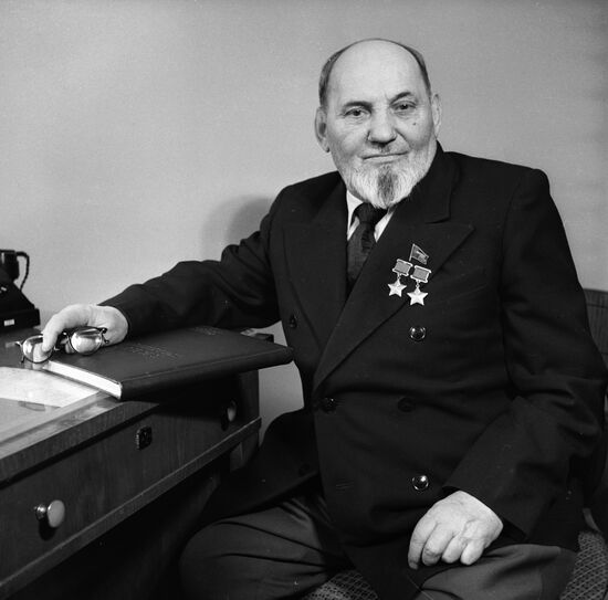 Two-time Hero of the Soviet Union Sydir Kovpak