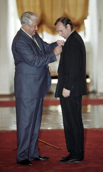 YELTSIN ROMANTSEV ORDER