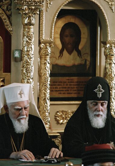 ELIAS II PATRIARCH GEORGIA RUSSIAN CHURCH LOCAL COUNCIL