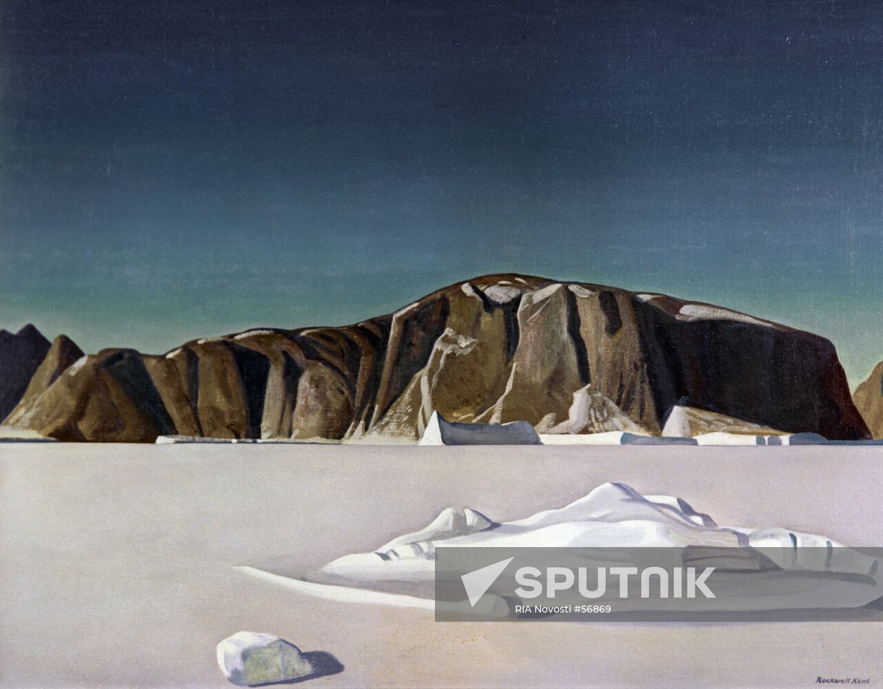 ROCKWELL KENT PAINTING