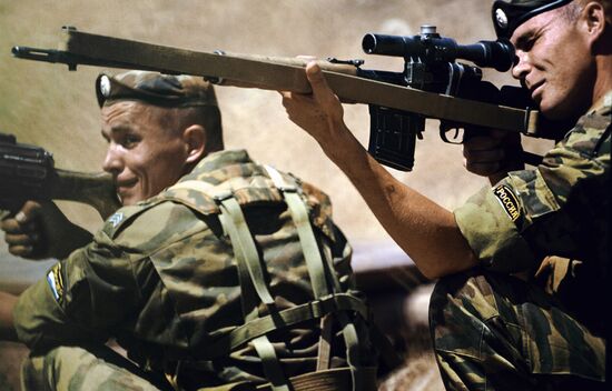 PYANDZH BORDER POST SNIPER KURMANYAN SLEPTSOV 