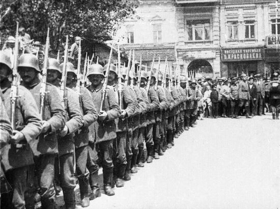 GERMANS DETACHMENT INTERVENTIONISTS