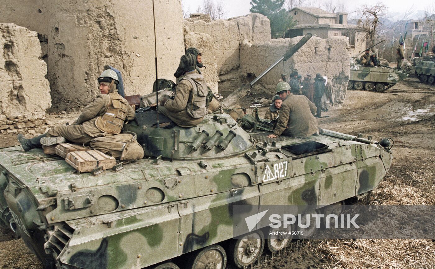 SOVIET TROOPS AFGHANISTAN
